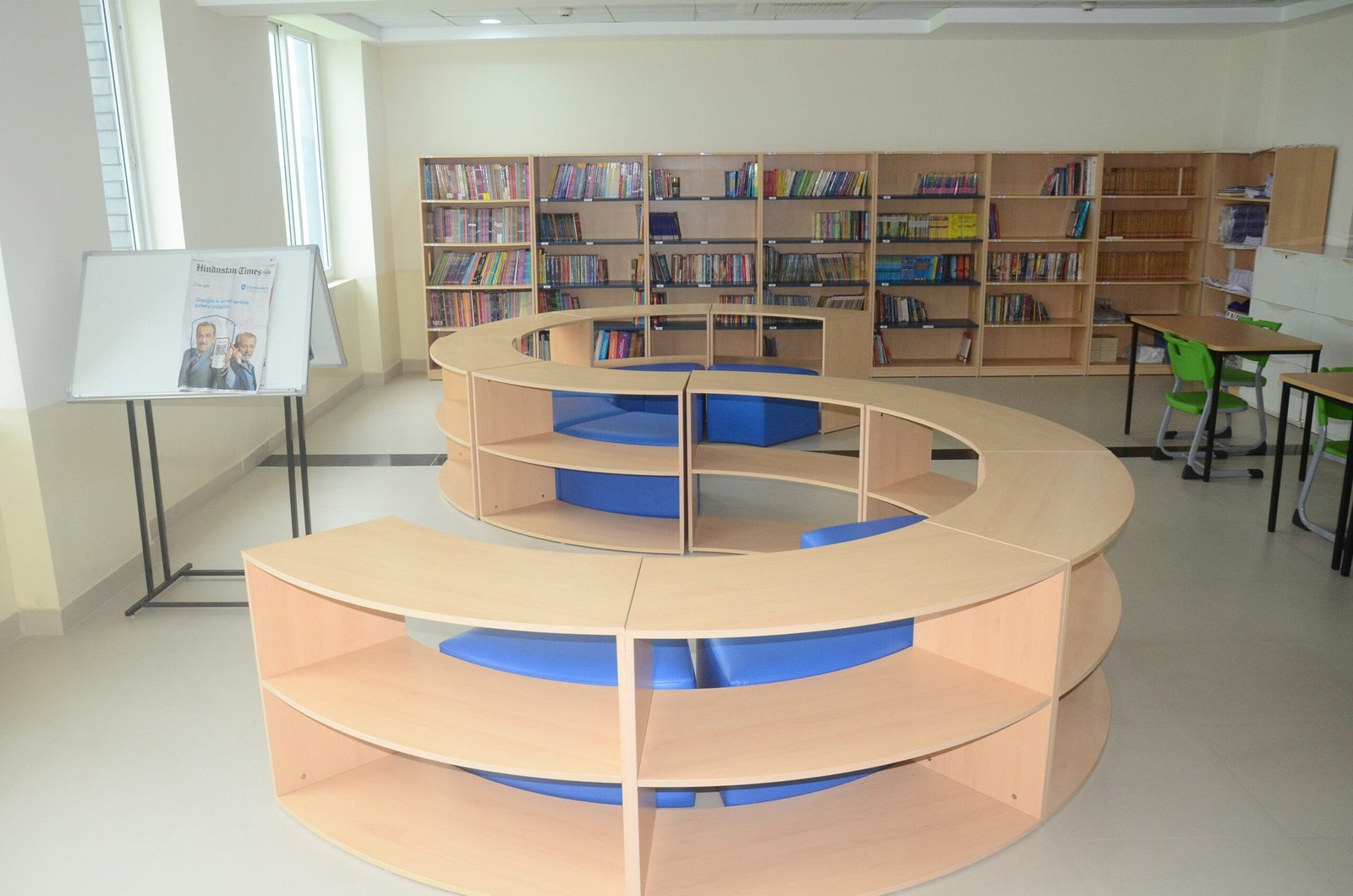 Well-stocked library