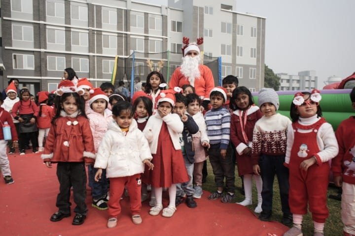 Christmas Fun Fair Celebrated at Akhilesh Das Gupta School